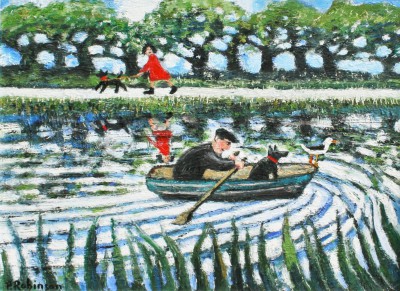 PAUL ROBINSON - man rowing